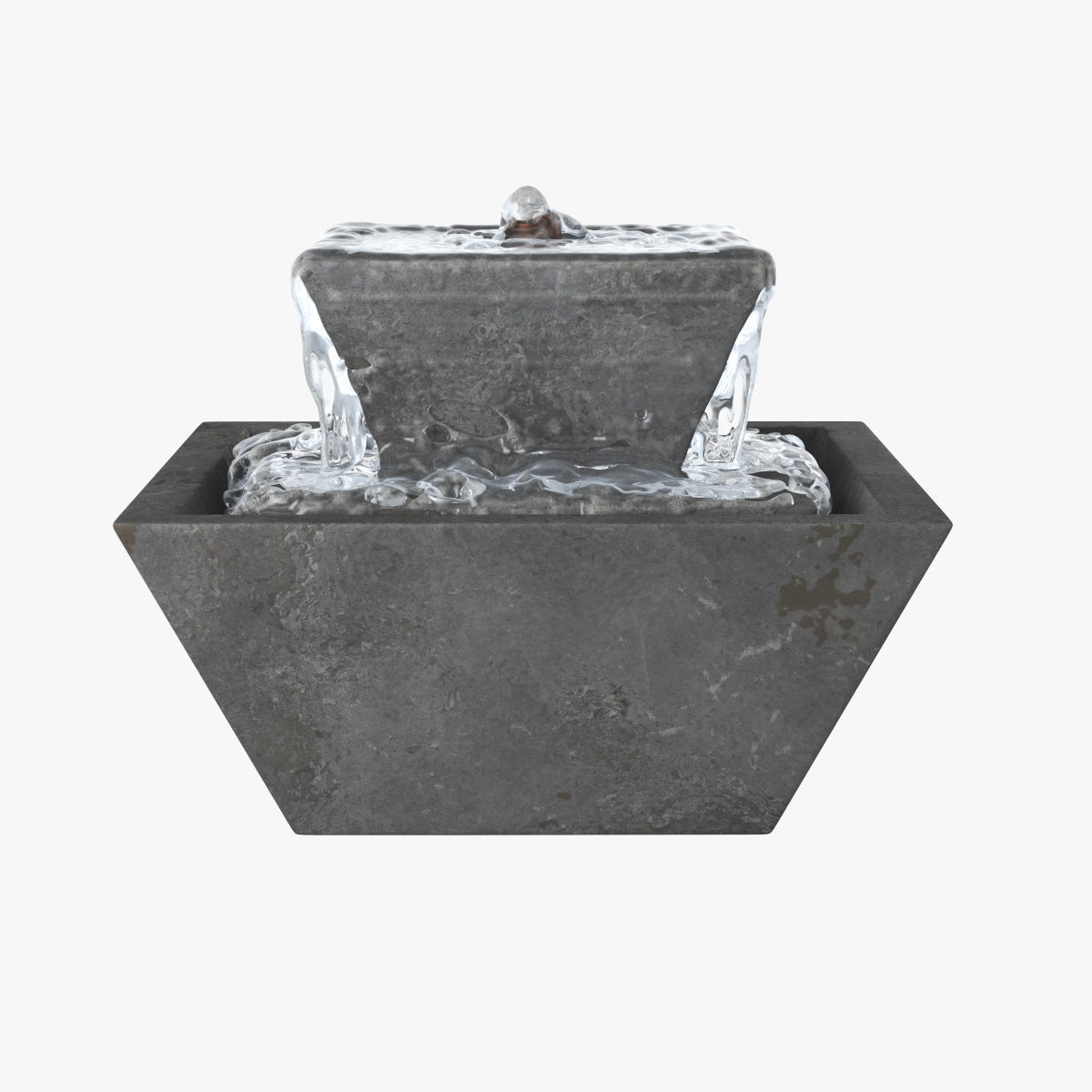 Potterybarn Pei Fountain 3D model_3