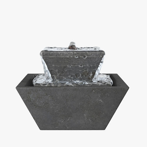 Potterybarn Pei Fountain 3D model