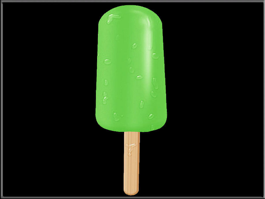 POPSICLES ice cream on stick Low-poly 3D model_2