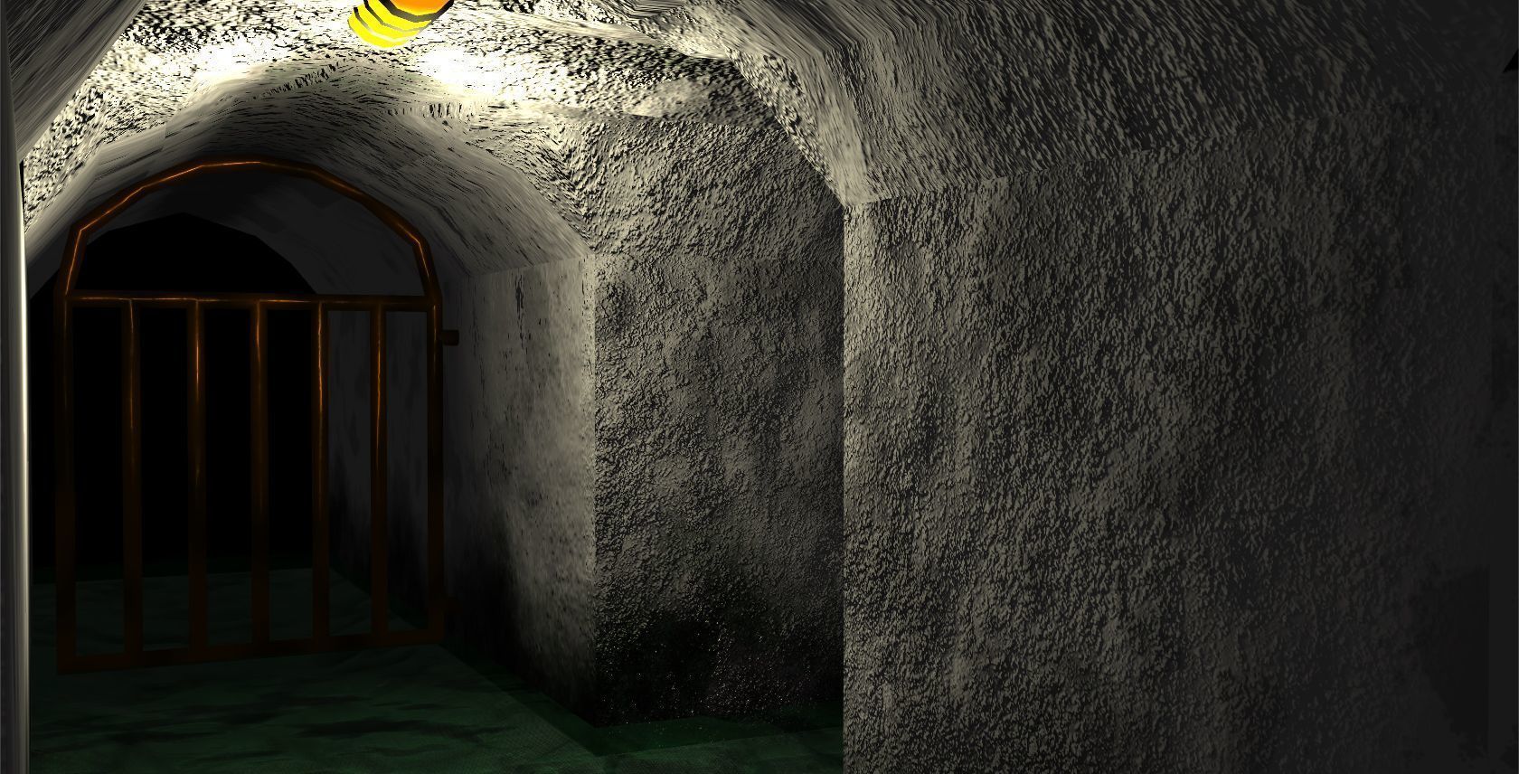 Tunnel with light in it Free low-poly 3D model_4