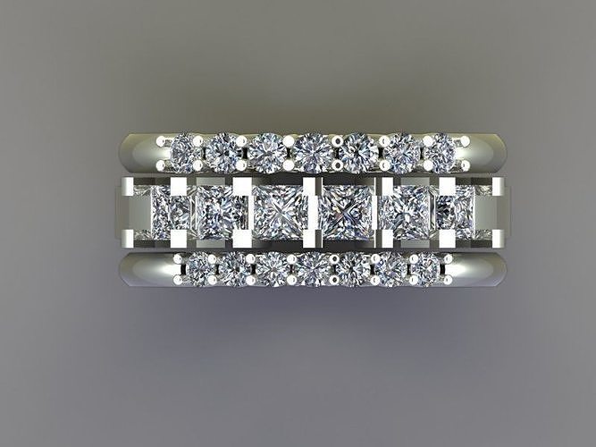Brilliant ring 3D print model