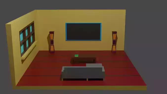Isometric Room Design