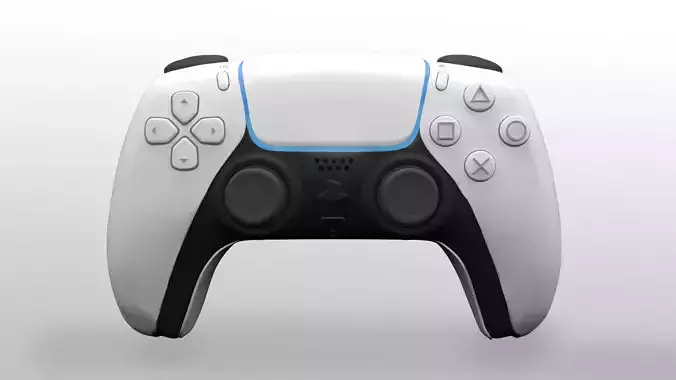 PS5 Controller  3D model