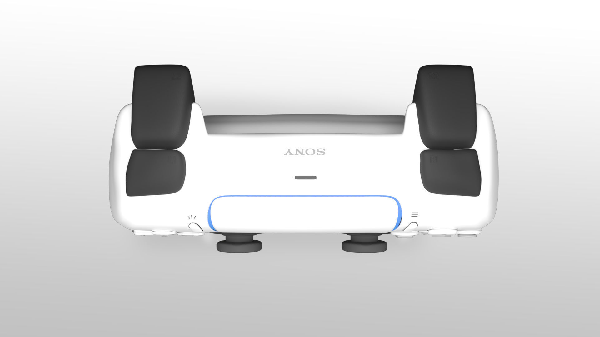 PS5 Controller  3D model_1