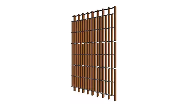 Exterior panel  Free 3D model