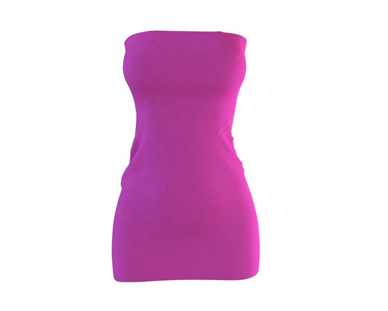 Collection of 41 female Dresses For Avatar AR VR Modelling _2