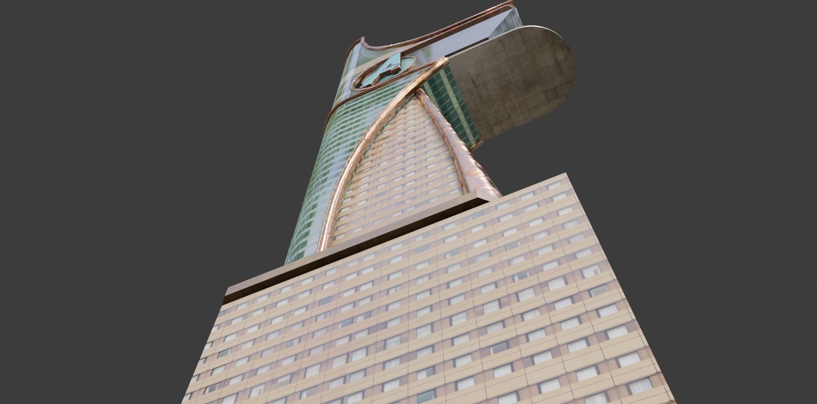 Avengers tony stark tower 3D model_10