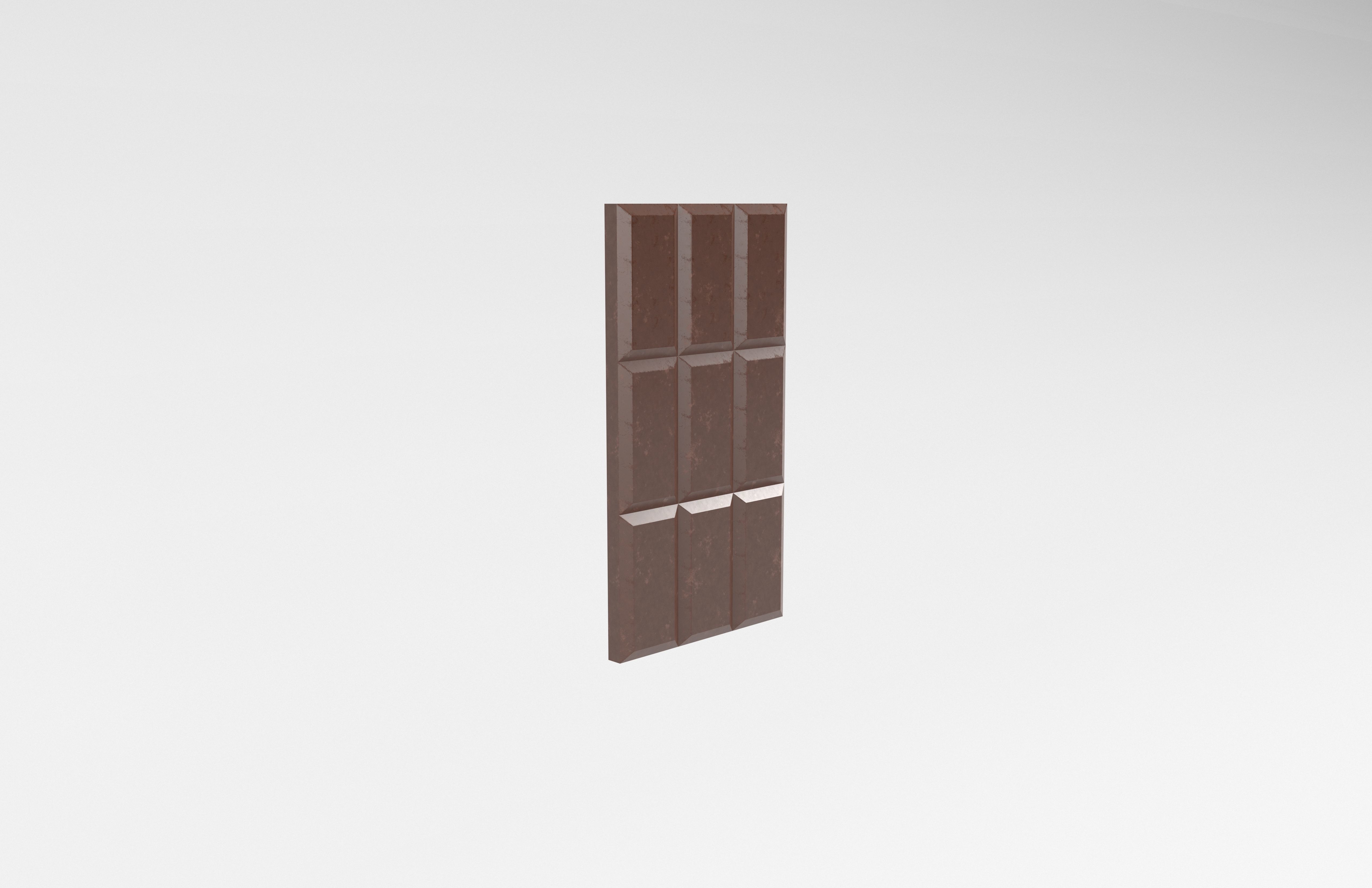 Chocolate v1 001 Low-poly 3D model_4