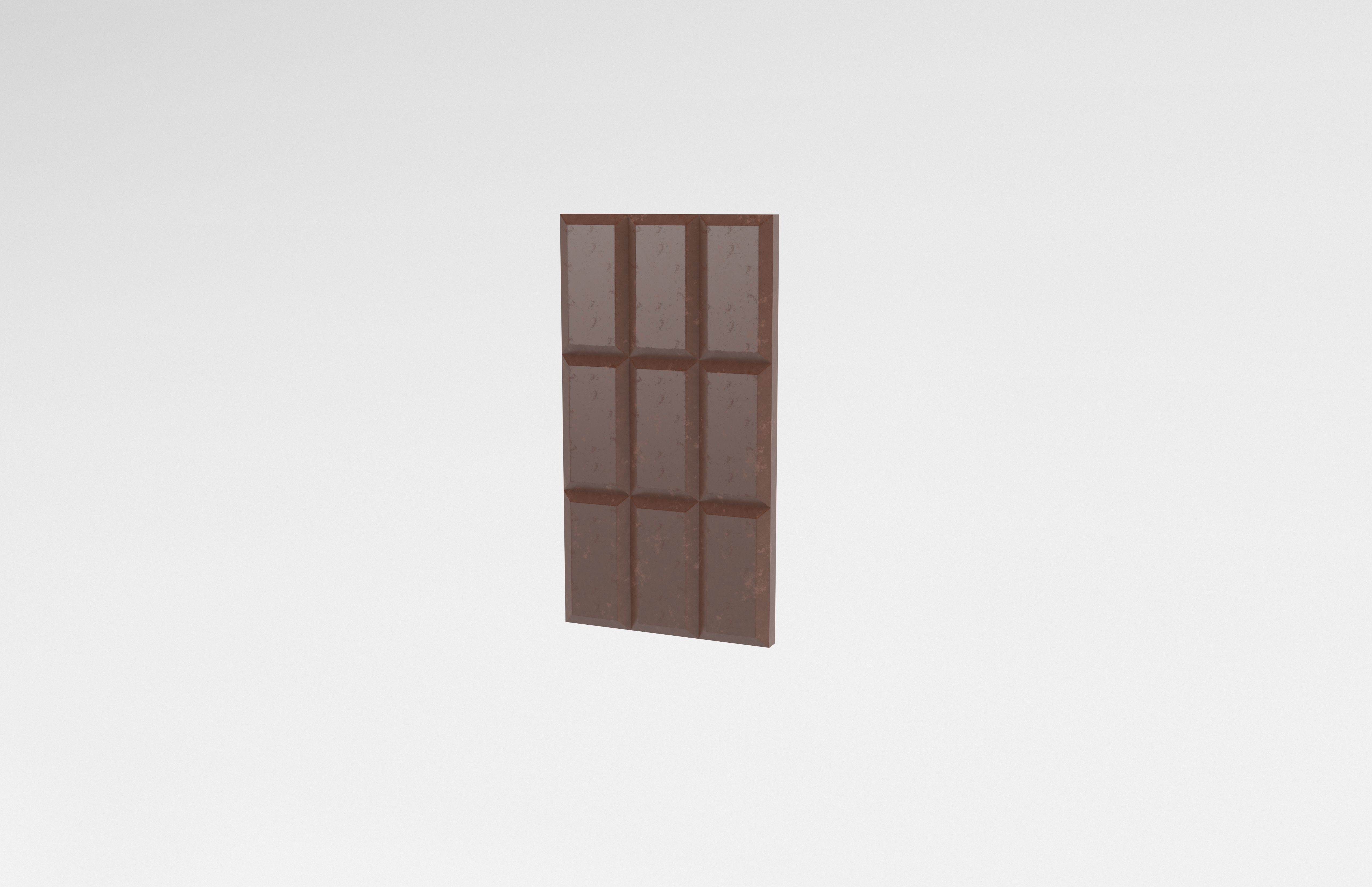 Chocolate v1 001 Low-poly 3D model_3