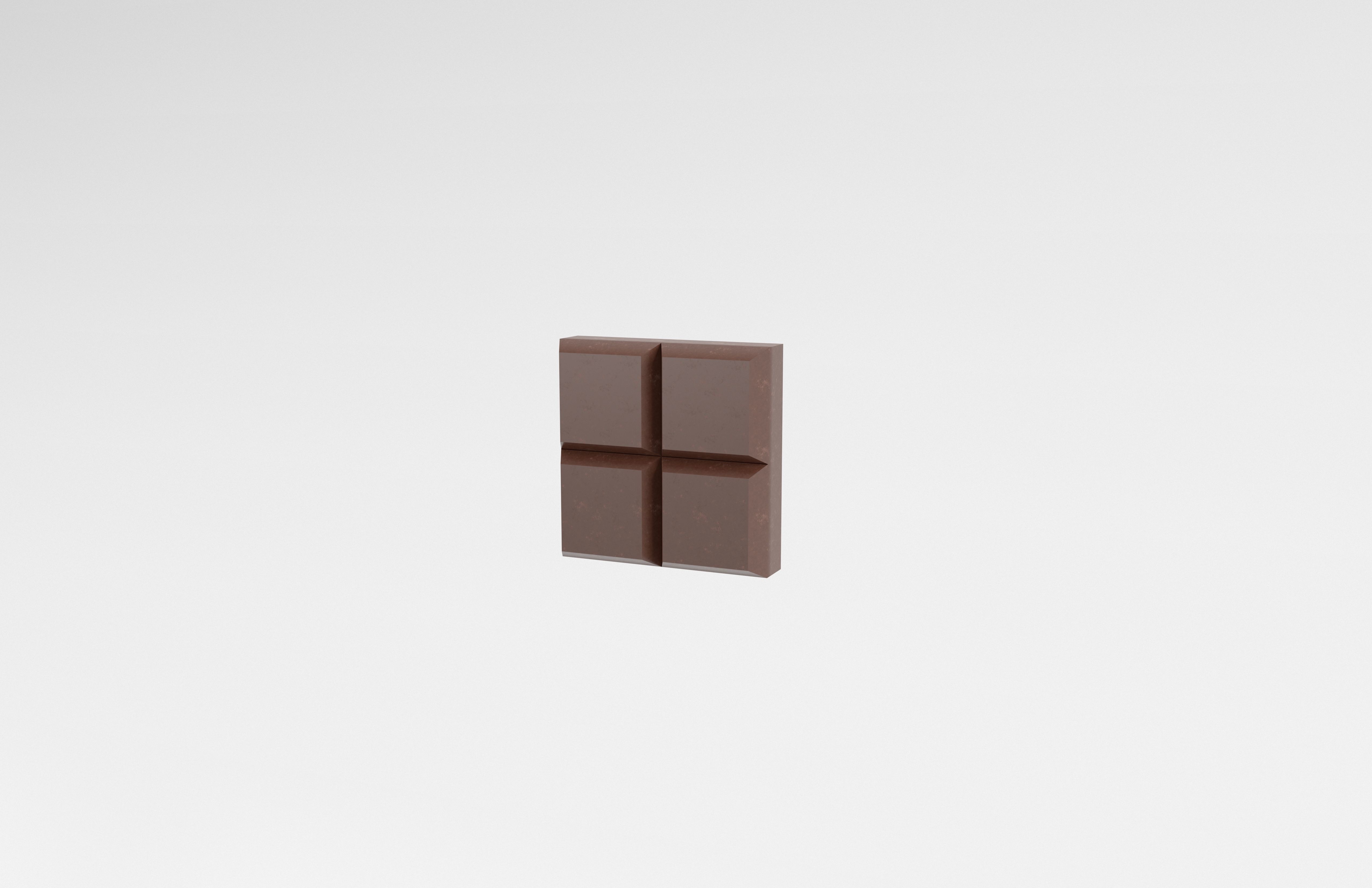 Chocolate v2 001 Low-poly 3D model_3