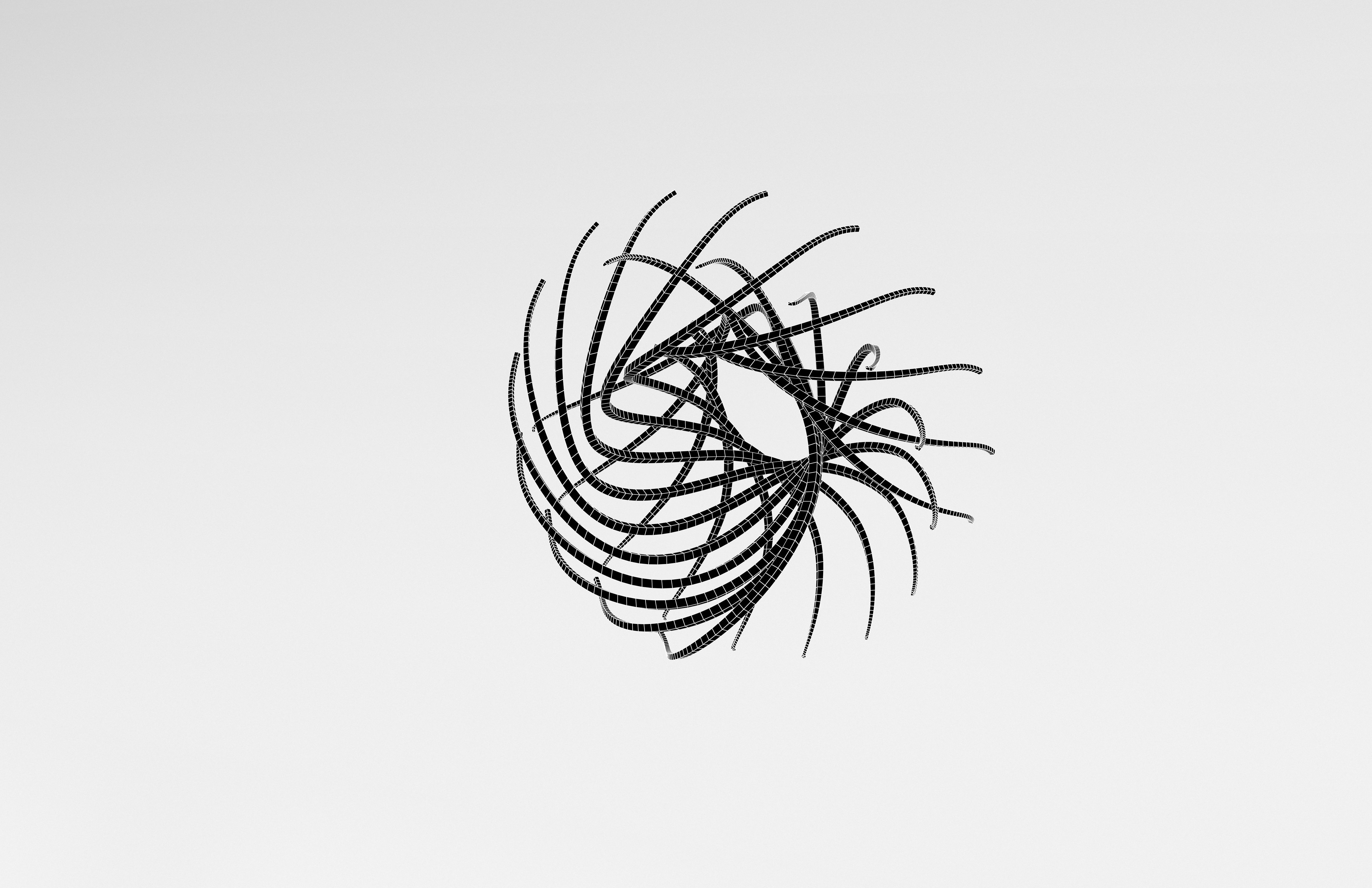 Abstract Shape v2 001 Low-poly 3D model_7