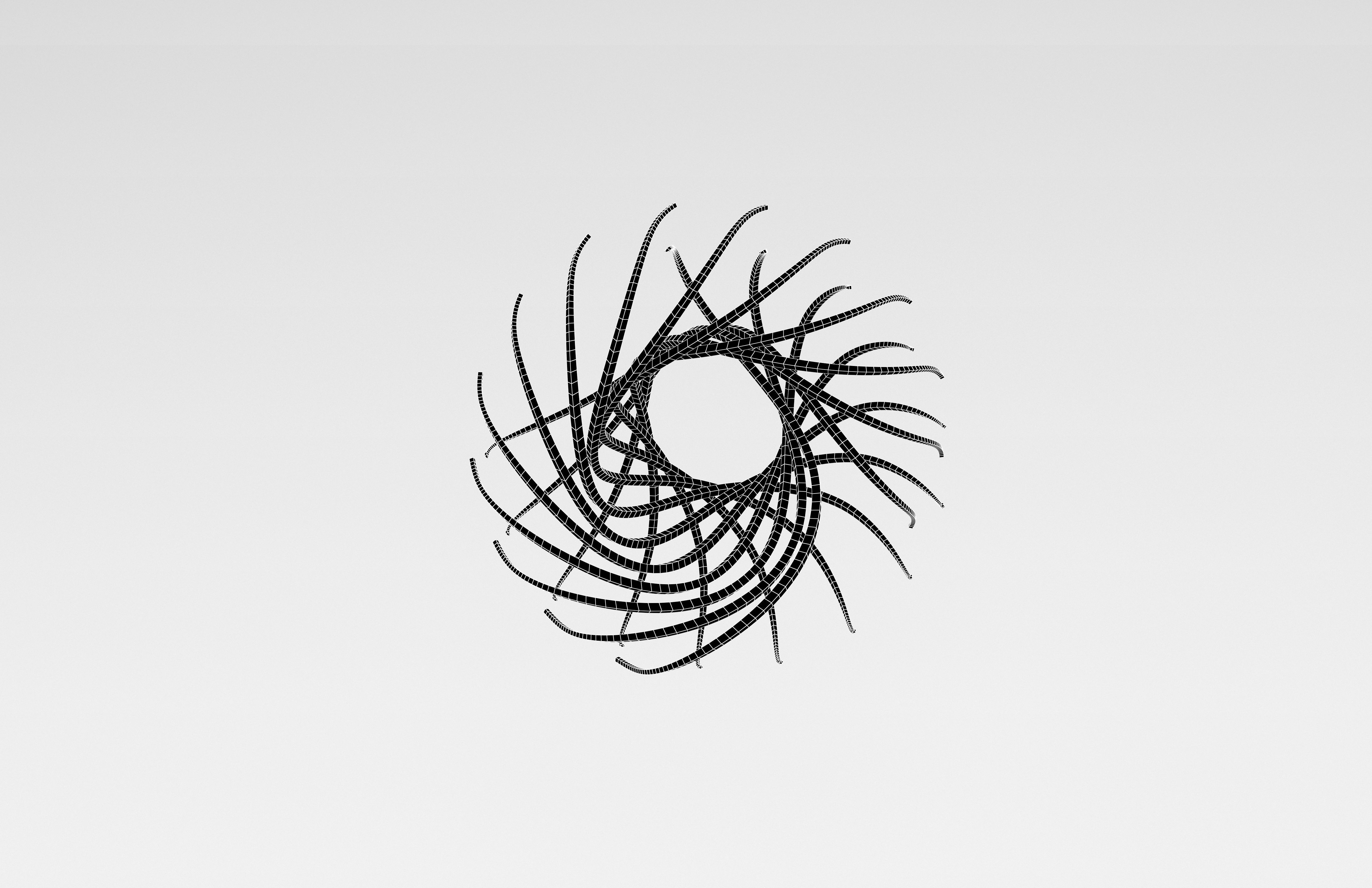 Abstract Shape v2 001 Low-poly 3D model_6