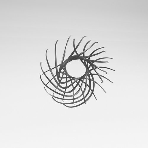 Abstract Shape v2 001 Low-poly 3D model