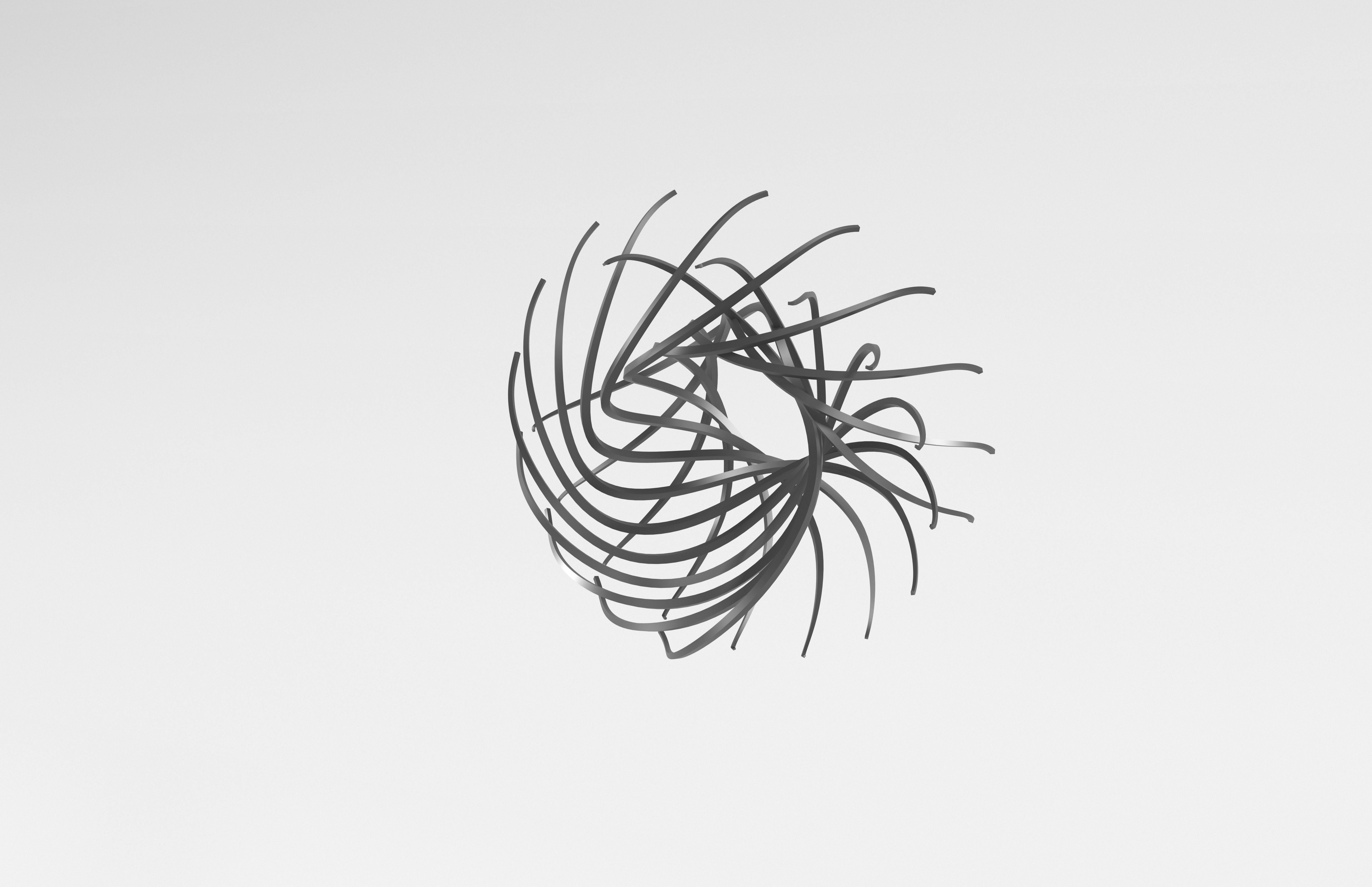 Abstract Shape v2 001 Low-poly 3D model_3