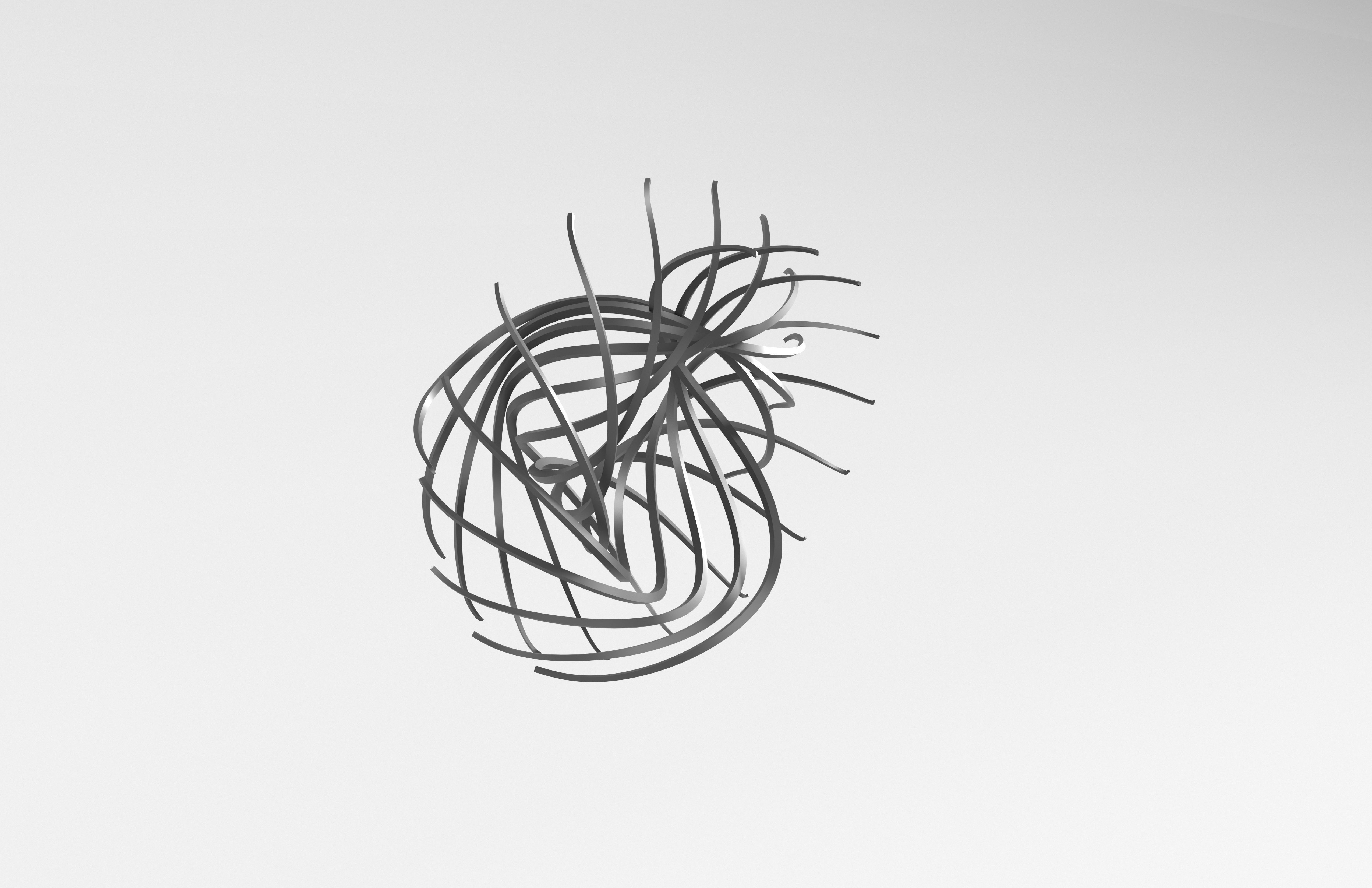 Abstract Shape v2 001 Low-poly 3D model_4