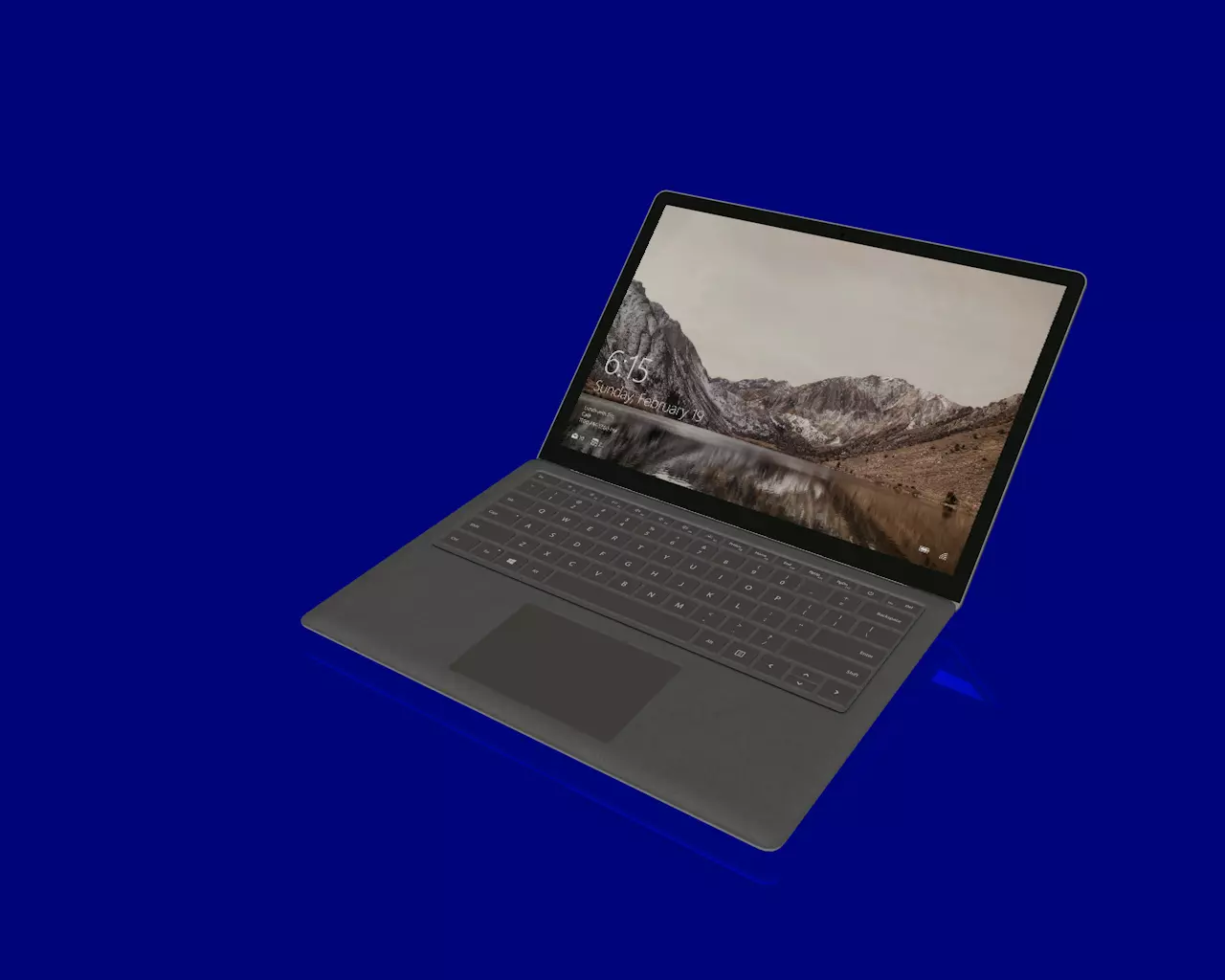Surface Laptop Microsoft 3D model_0