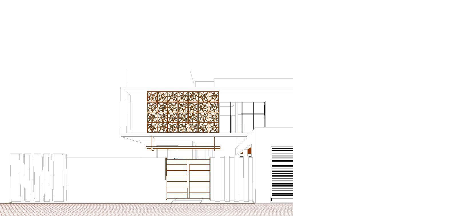 Urban House Concept 3D model_4