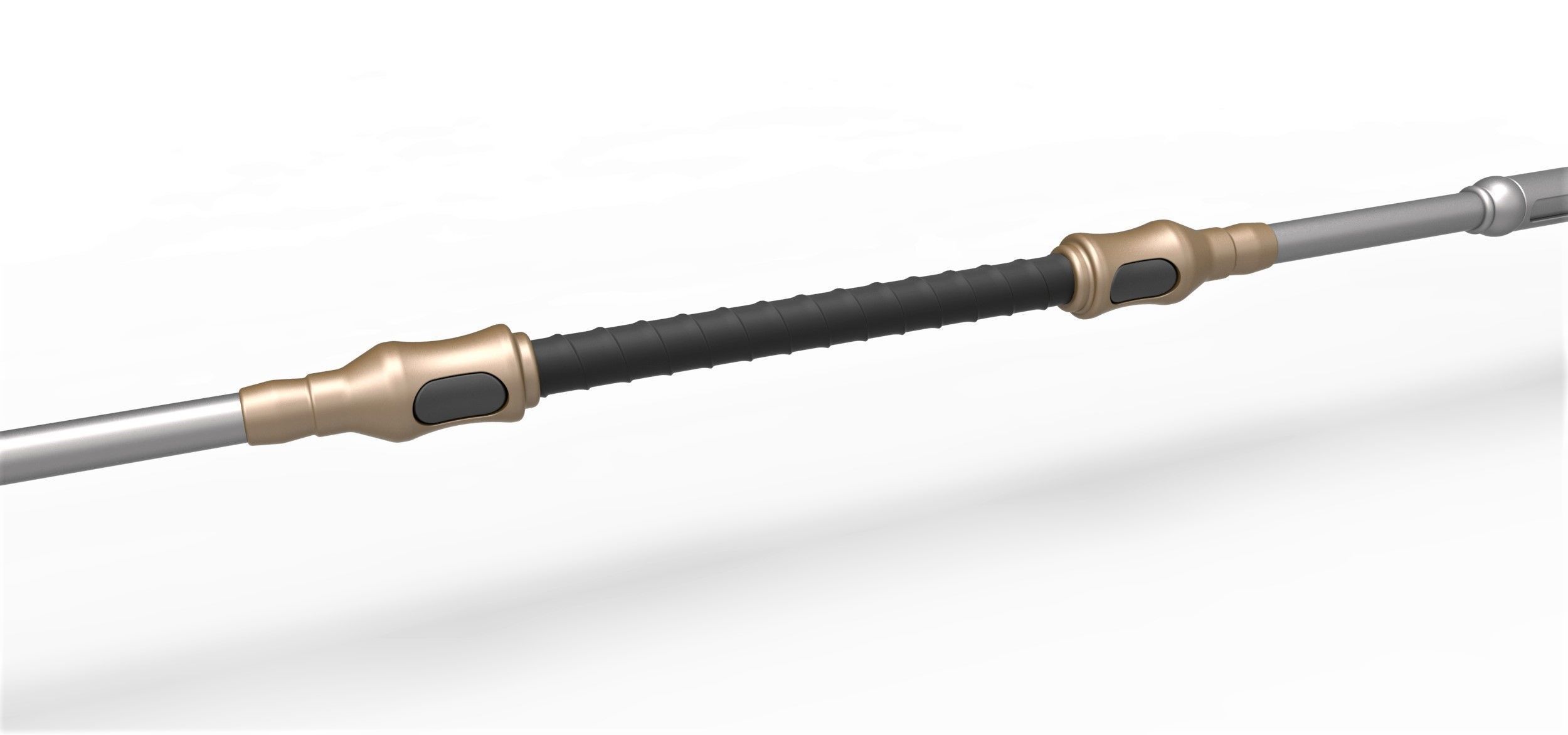 Reinforced staff from the game Final Fantasy 7 Remake 3D print model_4