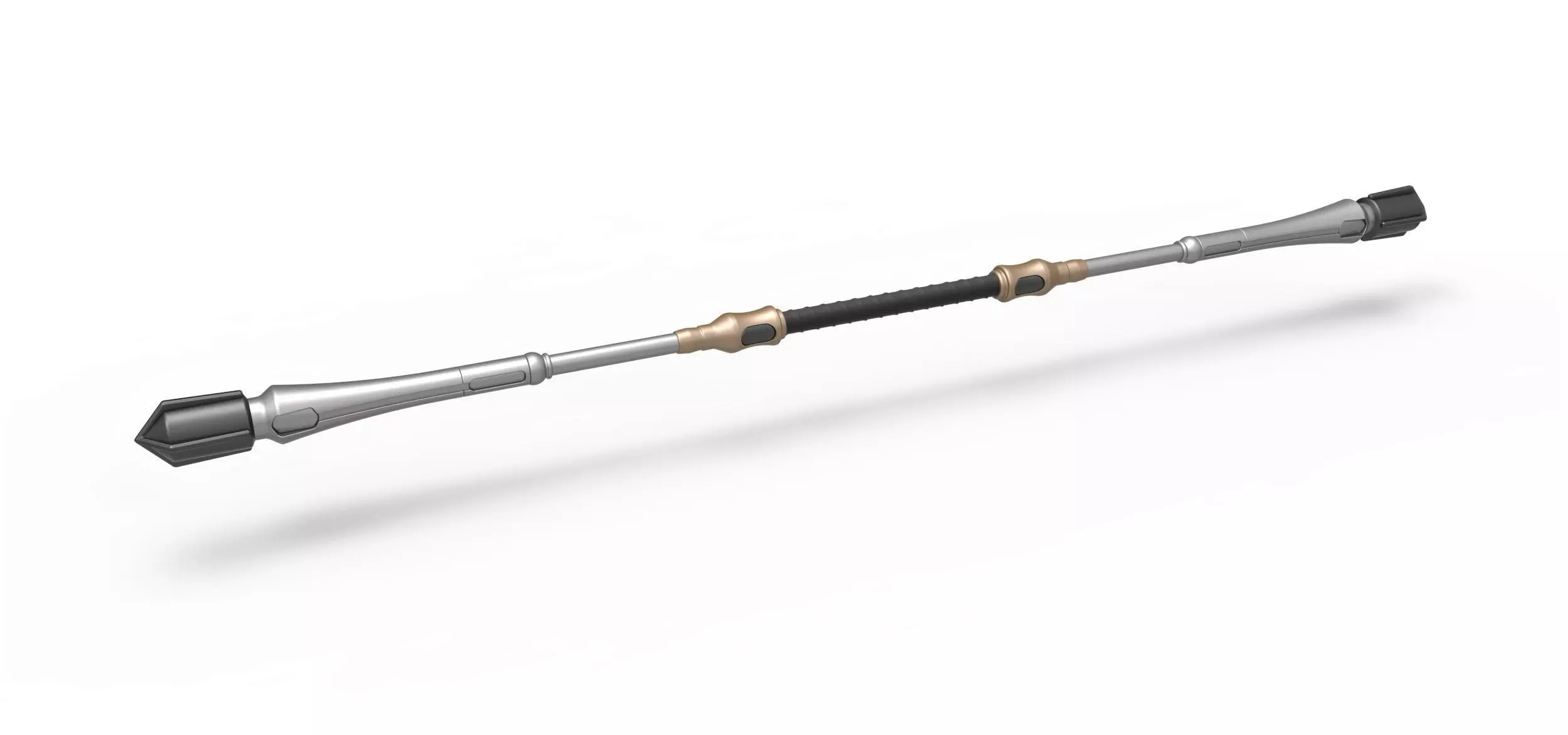 Reinforced staff from the game Final Fantasy 7 Remake 3D print model_0