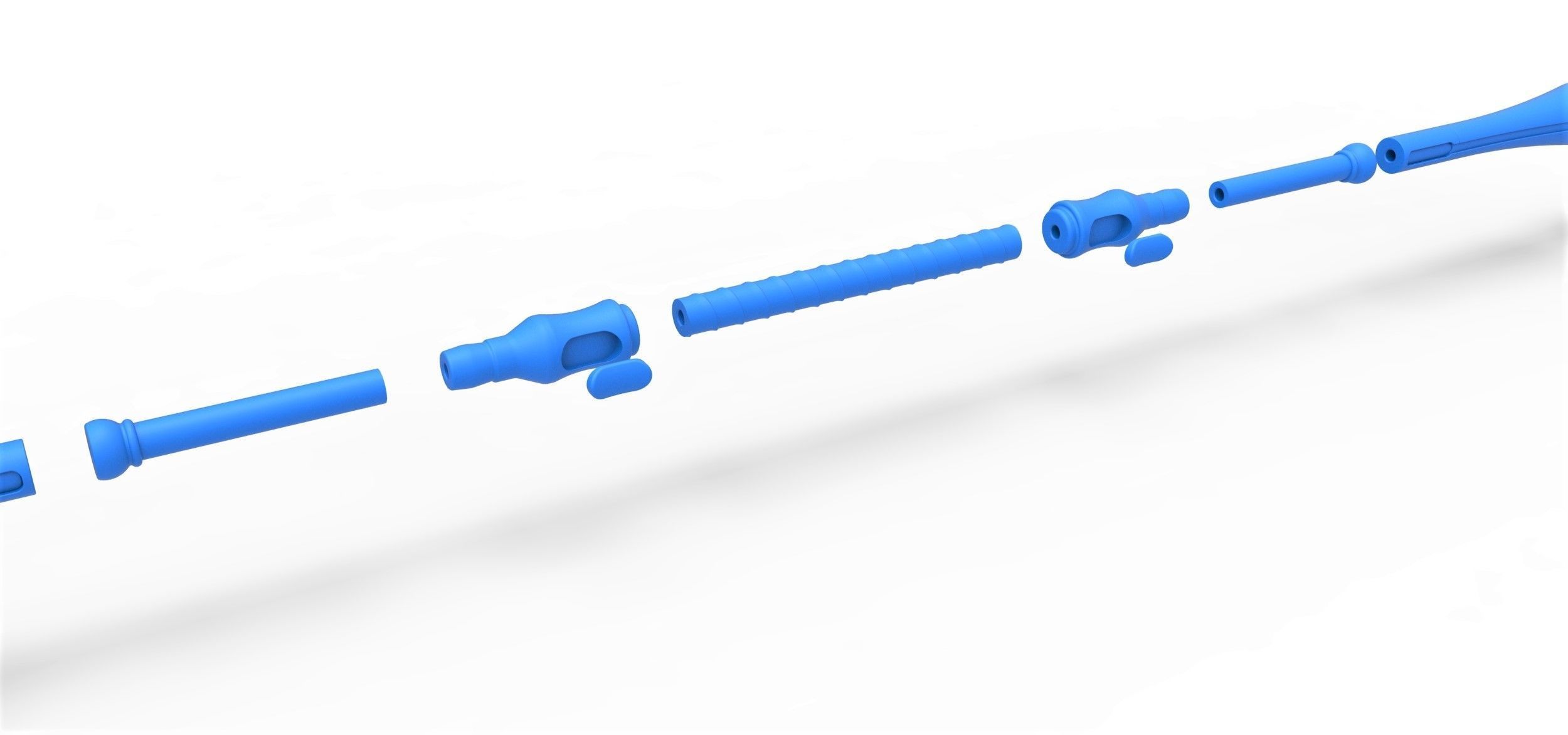 Reinforced staff from the game Final Fantasy 7 Remake 3D print model_10