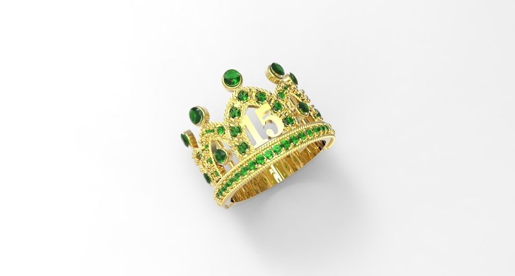 Anillo 15  3D model_3