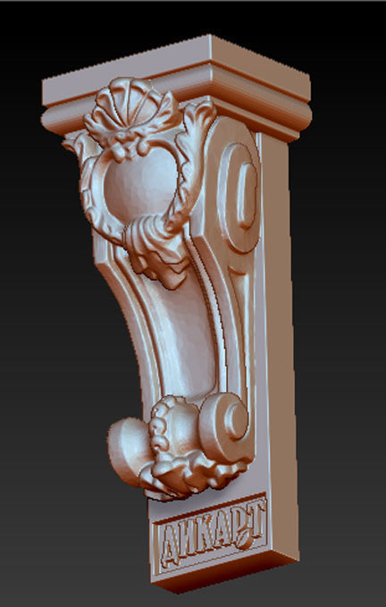 Pack Corbel Decorative Collection 3D model 3D print model_1