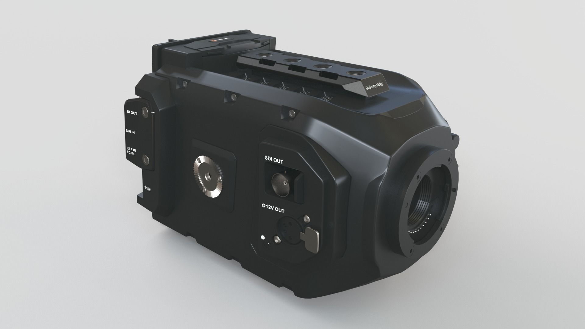 Blackmagic URSA Mini Movie Camera 3D model_1