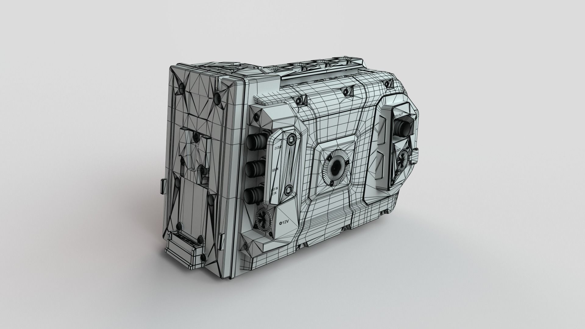 Blackmagic URSA Mini Movie Camera 3D model_7