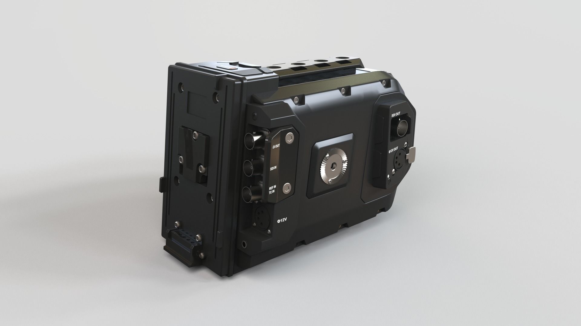 Blackmagic URSA Mini Movie Camera 3D model_2