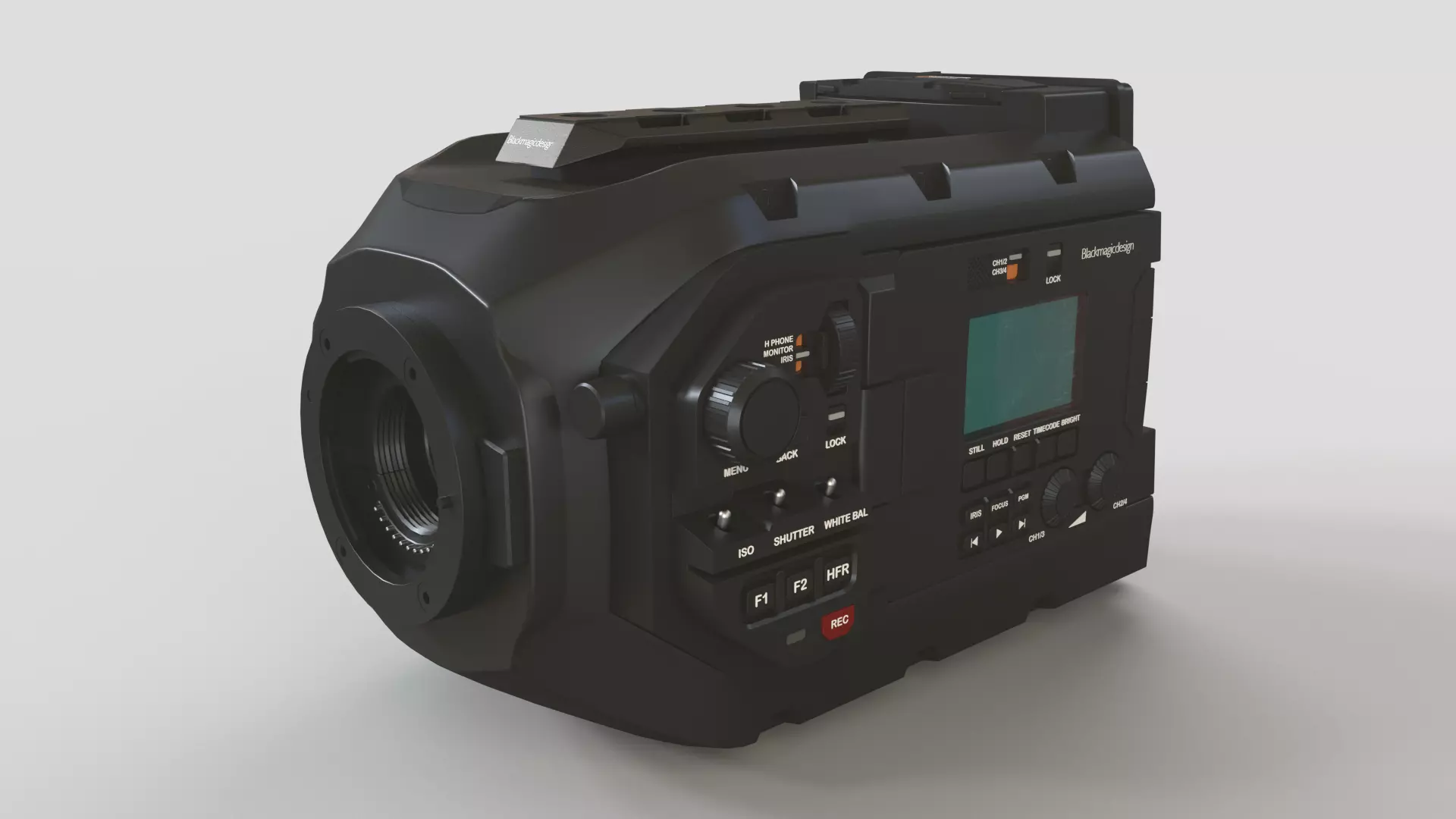 Blackmagic URSA Mini Movie Camera 3D model_0