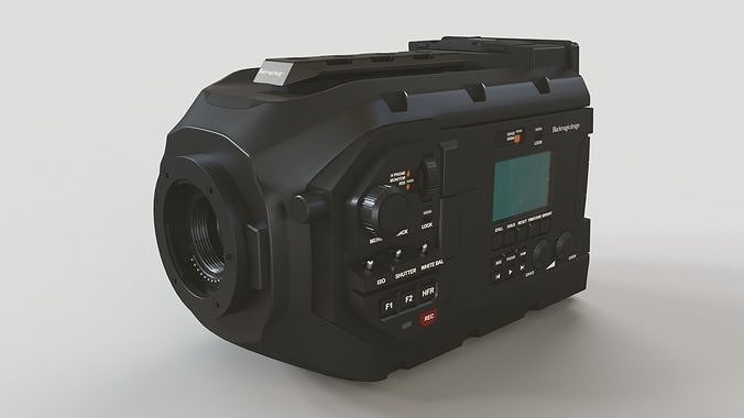 Blackmagic URSA Mini Movie Camera 3D model