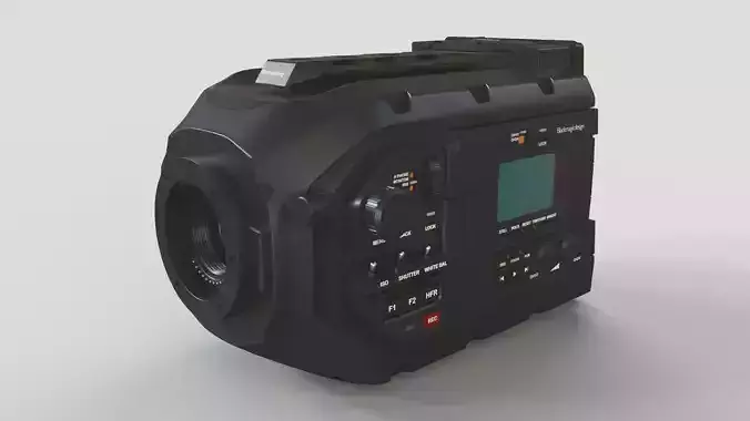 Blackmagic URSA Mini Movie Camera 3D model