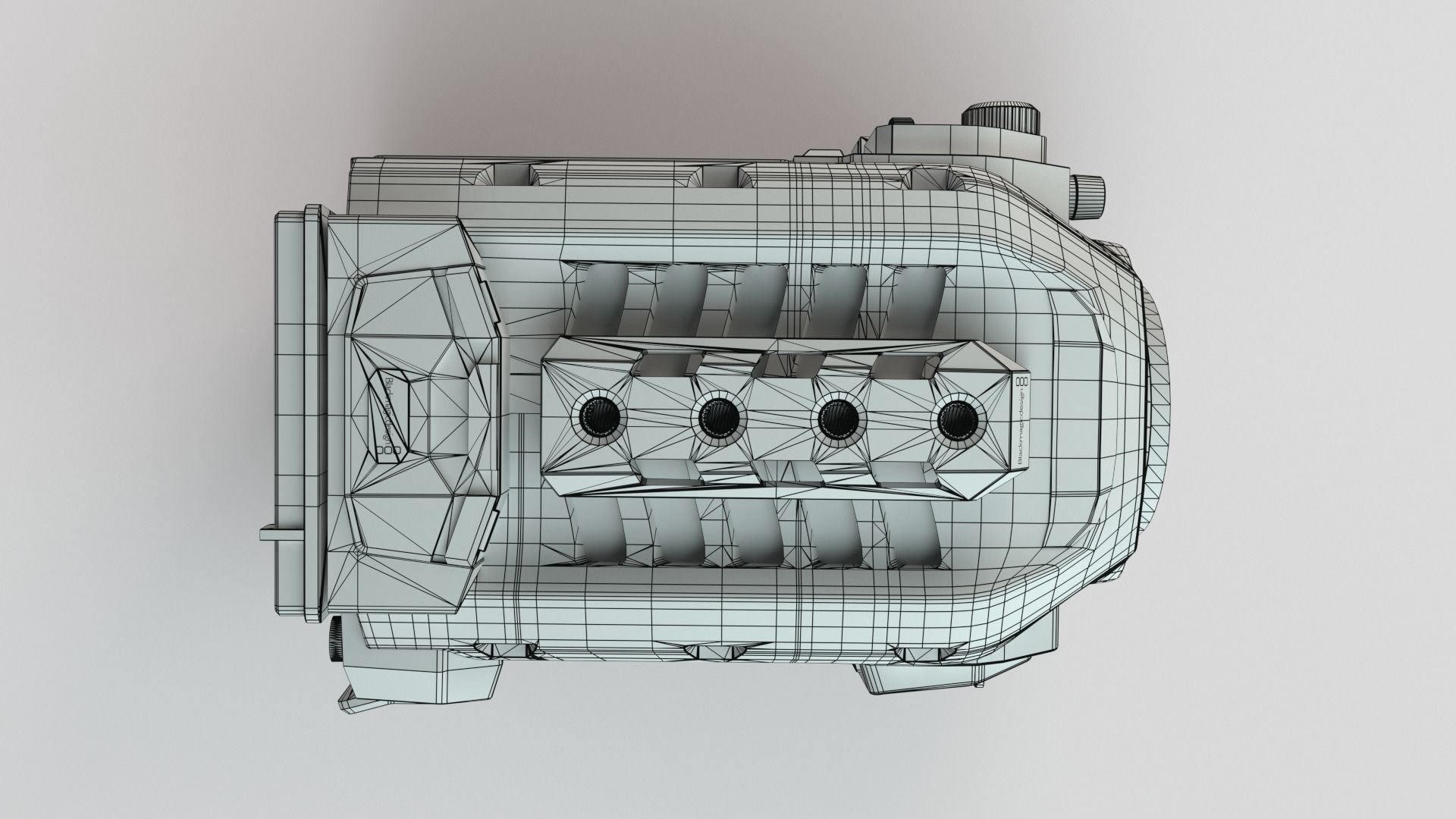 Blackmagic URSA Mini Movie Camera 3D model_8