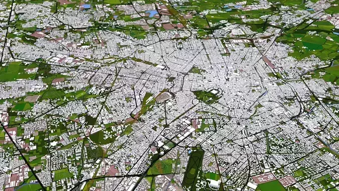 Milan Milano City of Italy Europe 3d model