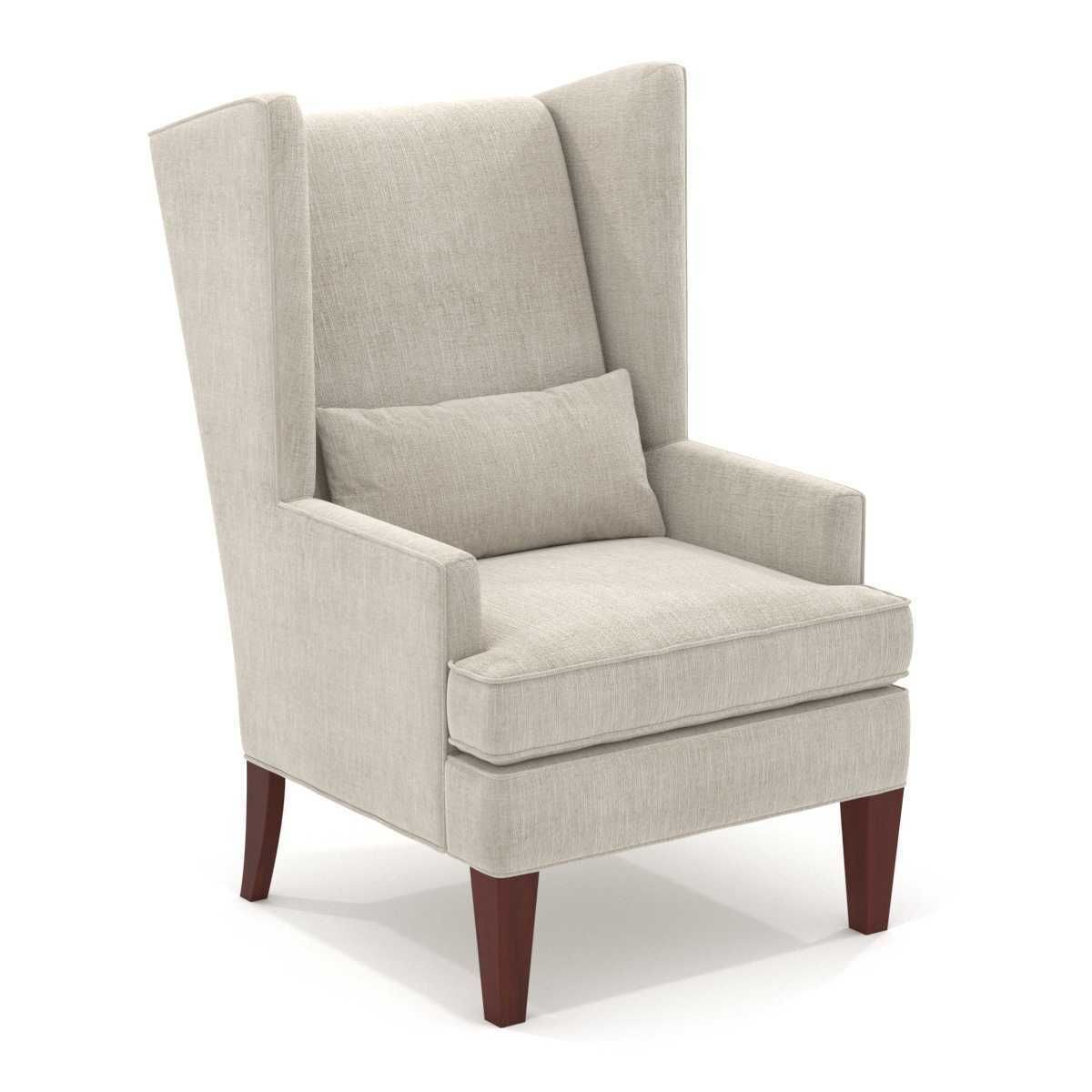 Hooker furniture alexander chair 3D model_2