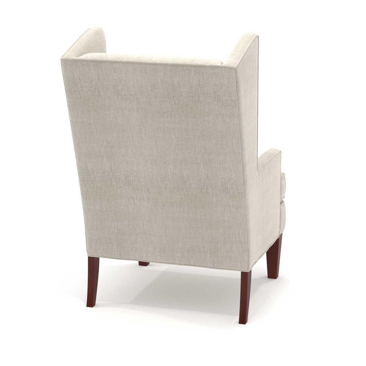 Hooker furniture alexander chair 3D model_6