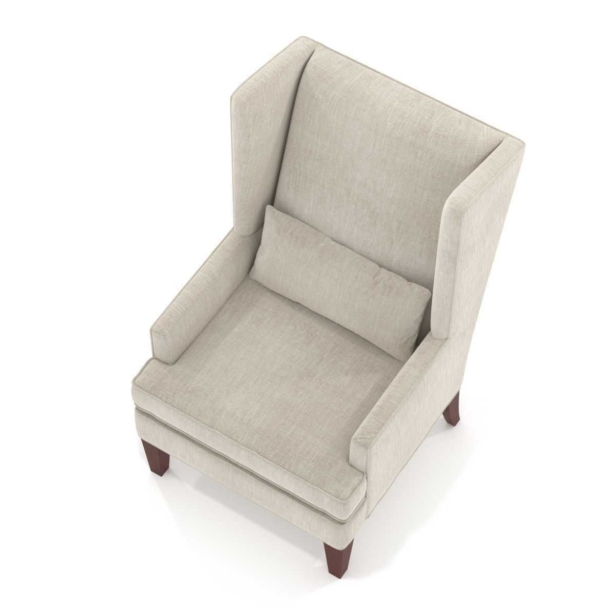 Hooker furniture alexander chair 3D model_7