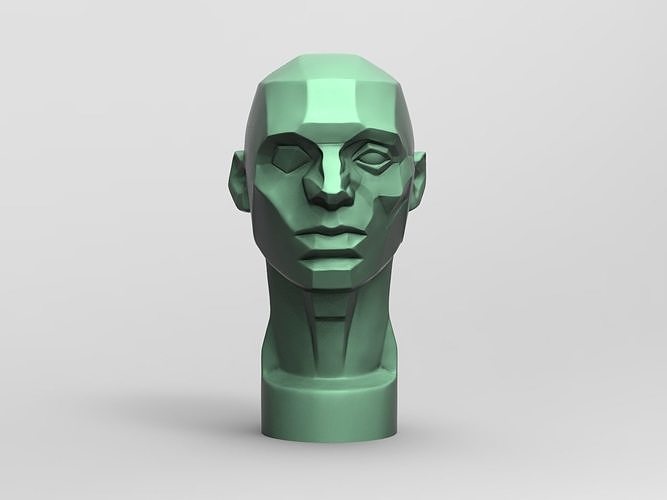Planes of the Head - John Asaro 3D model