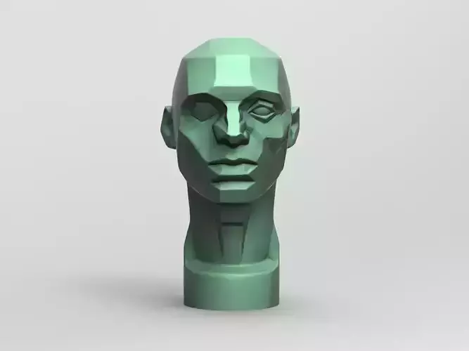 Planes of the Head - John Asaro 3D model