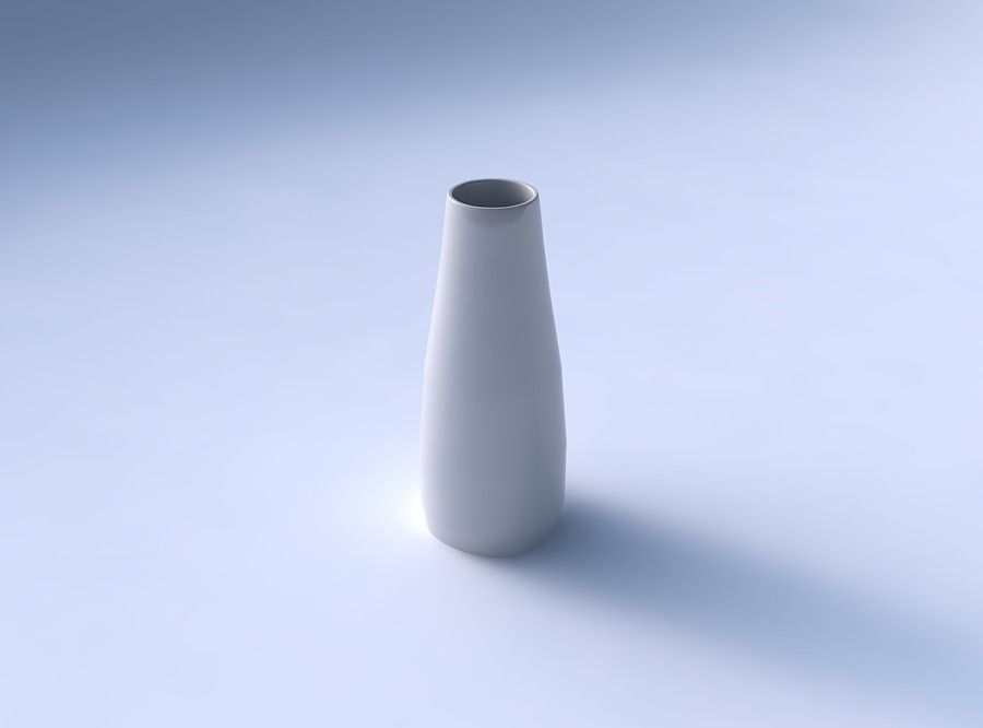Vase with horizontal sections 3D print model_3
