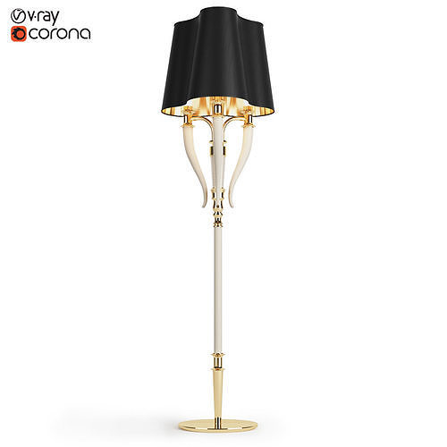 Visionnaire Esmeralda Floor Lamp 3D model