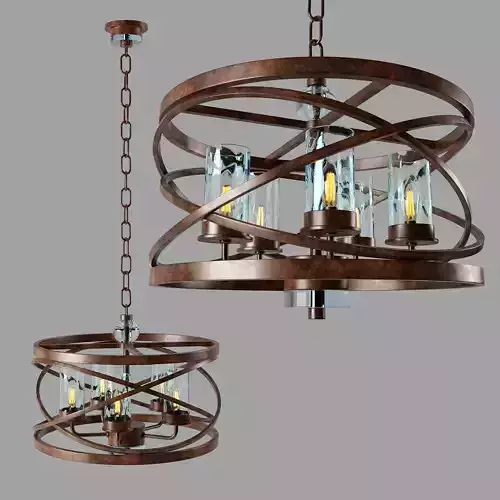 Kalco Eternity 5 Light Pendant