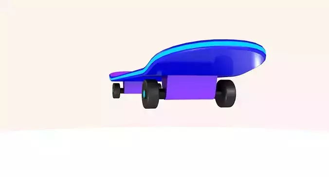 Skateboard 3D model
