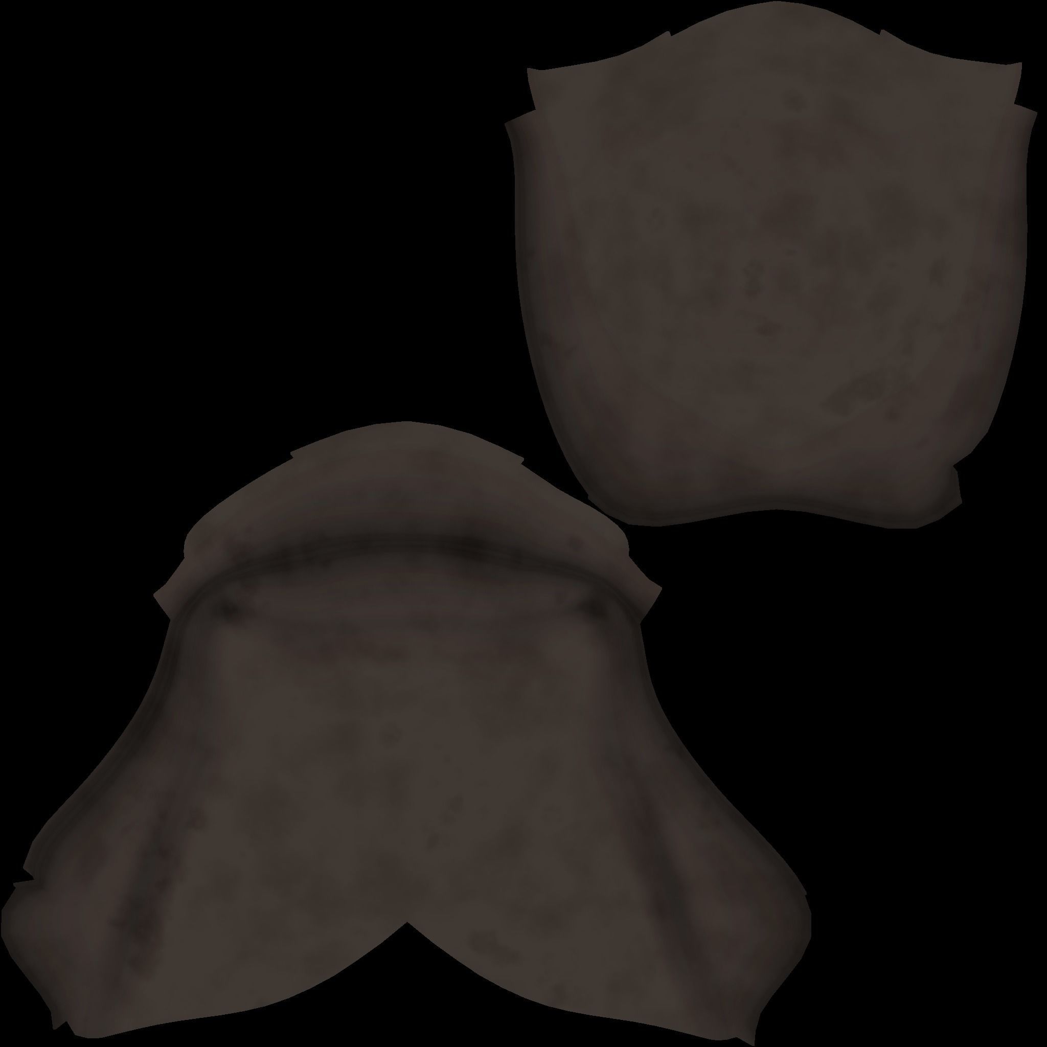 Pirate Hat and Bandana - Corsair Costume Low-poly 3D model_12