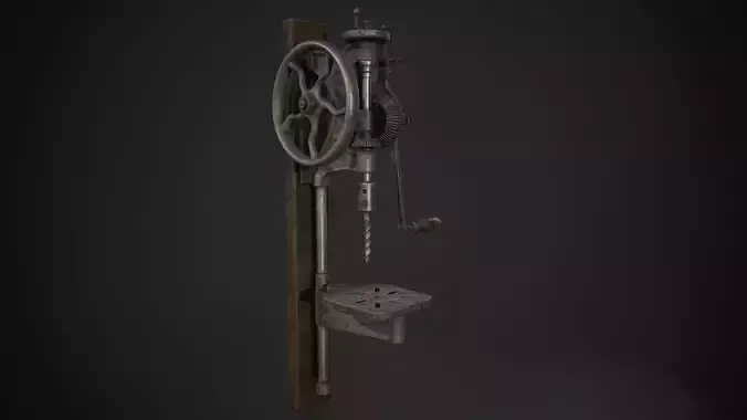 Hand Crank Drill Press