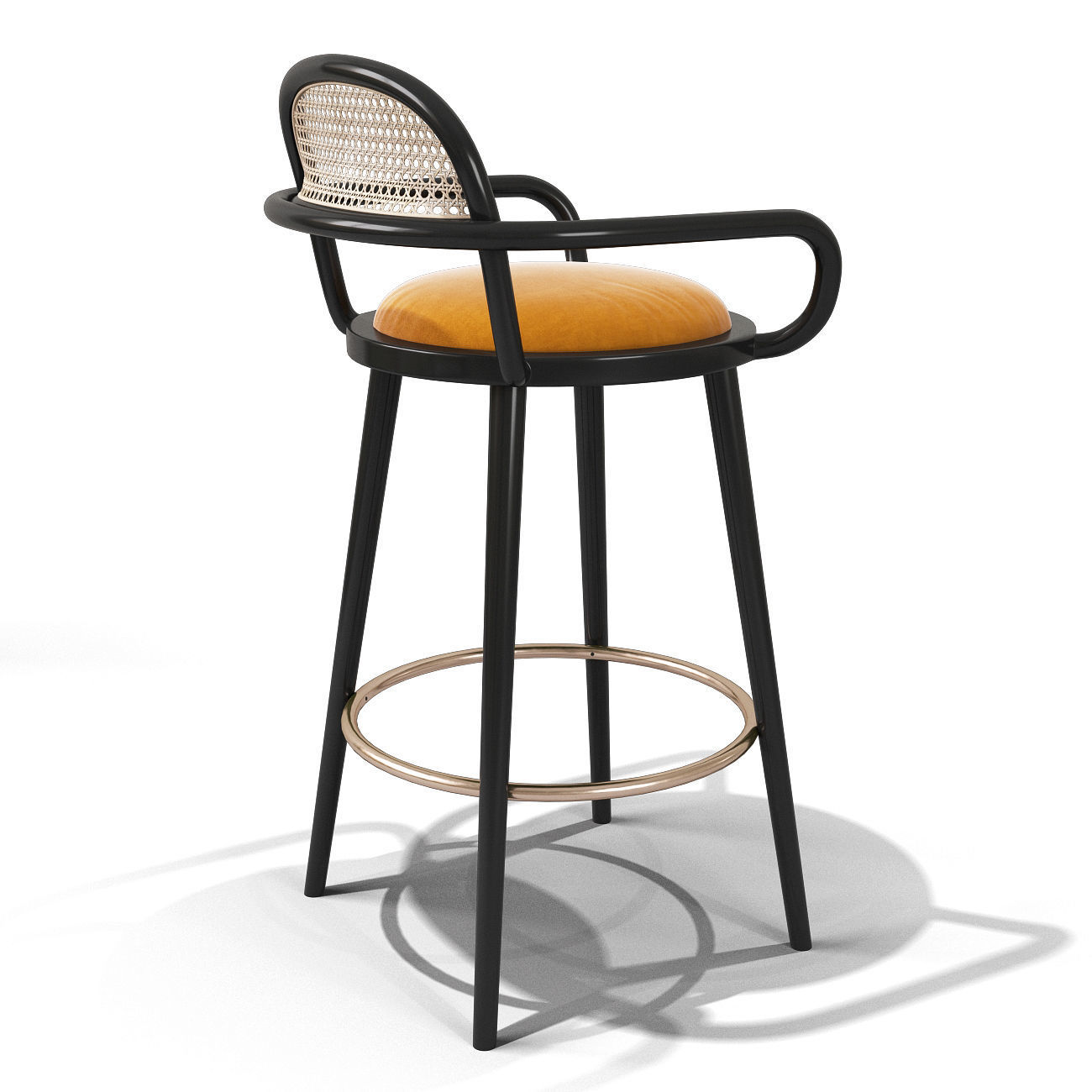Luc Bar Stool 3D model_1