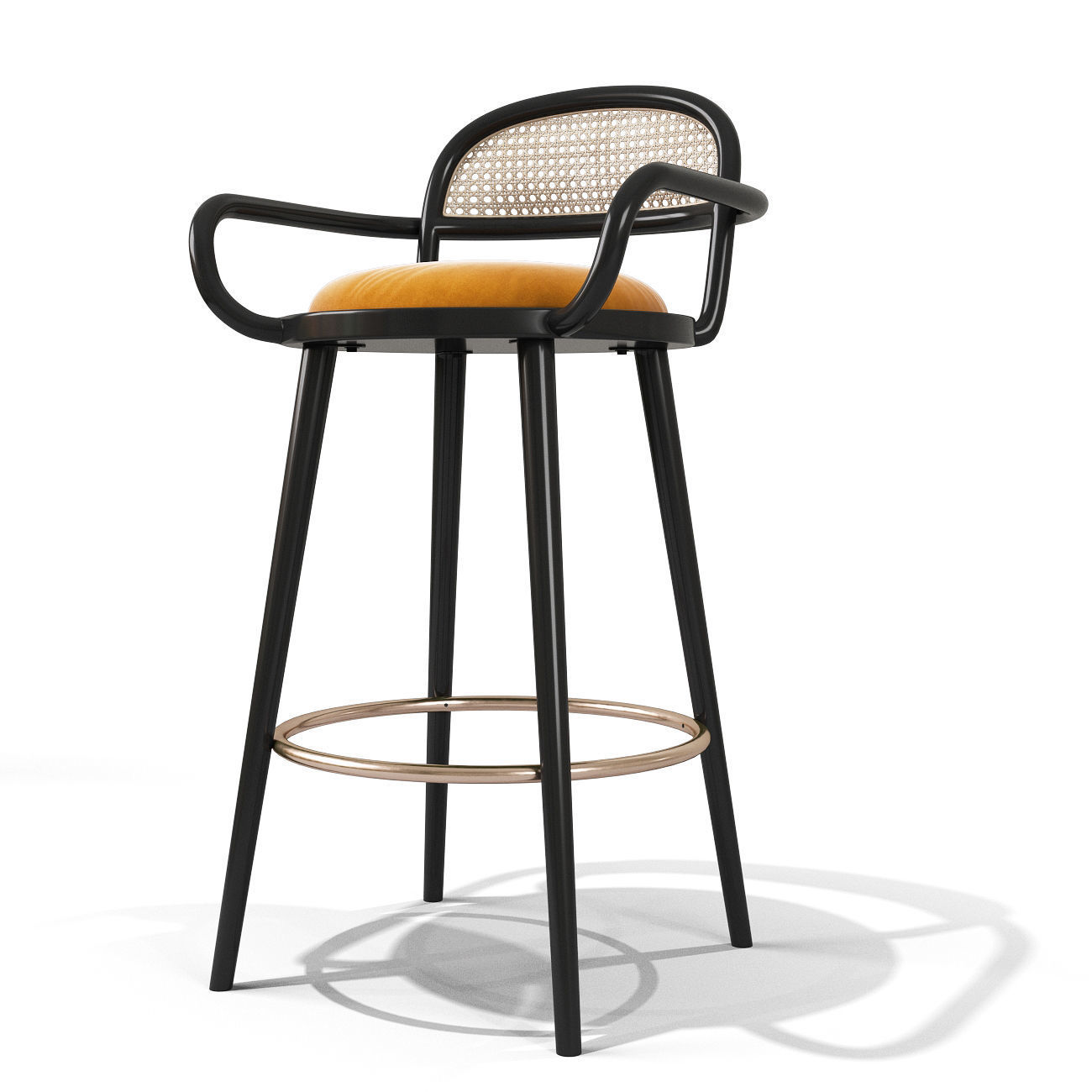 Luc Bar Stool 3D model_2