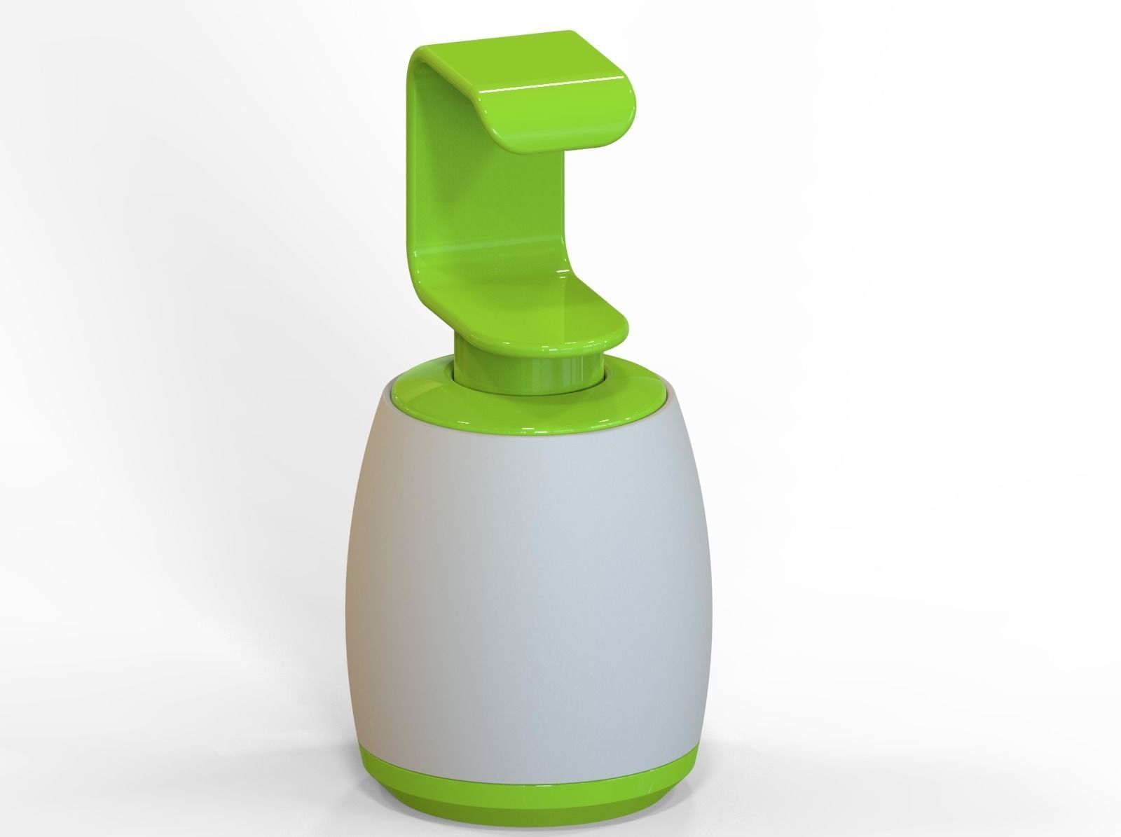 Liquid Hand Wash Dispenser  3D print model_3