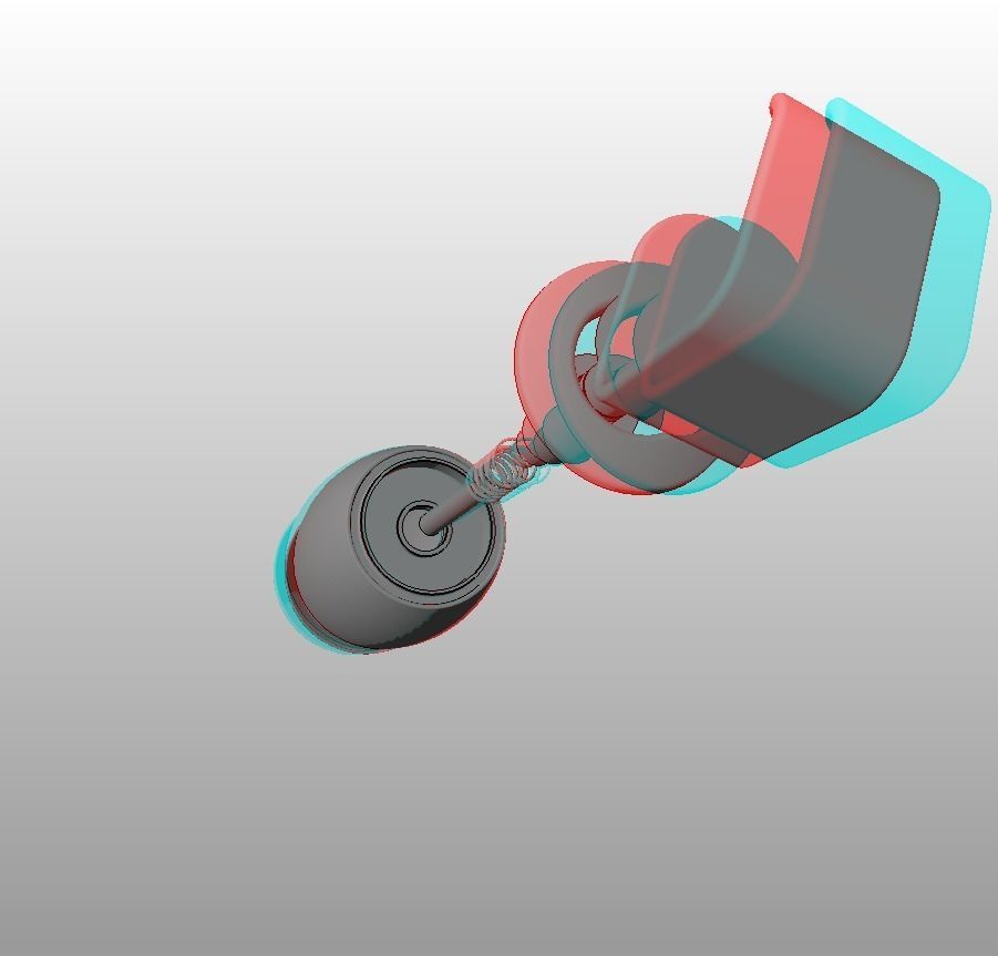 Liquid Hand Wash Dispenser  3D print model_31