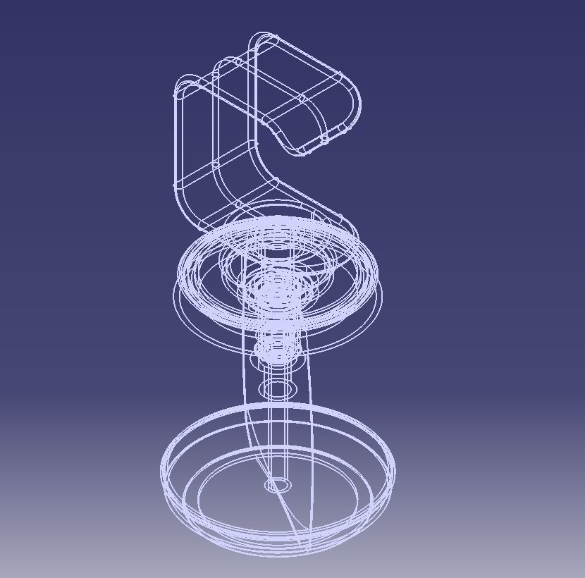 Liquid Hand Wash Dispenser  3D print model_26